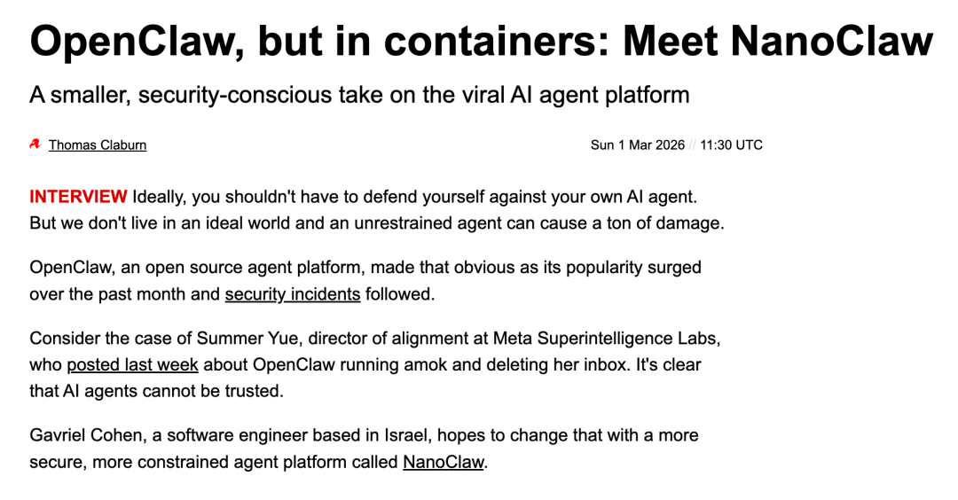 NanoClaw Architecture