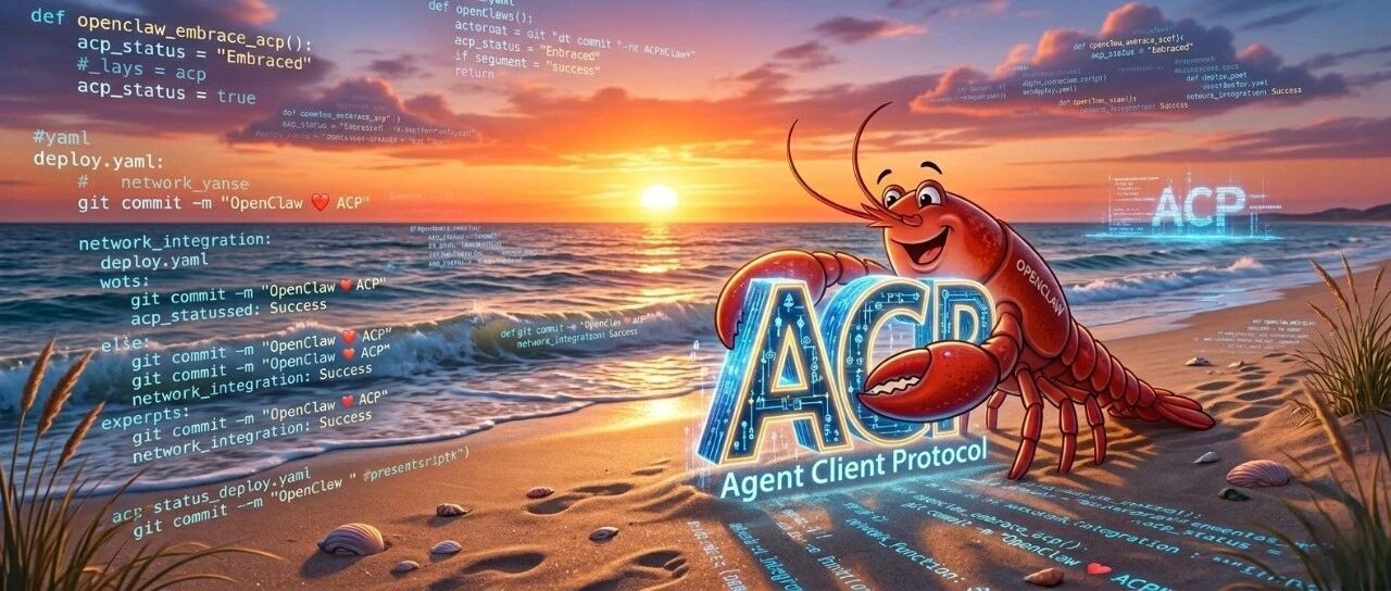 OpenClaw Embraces ACP: The 'USB-C Moment' of AI Programming Has Arrived