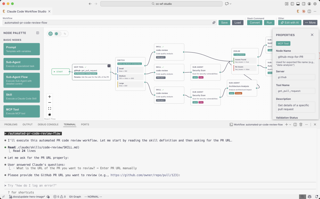 Global Developers Rejoice! Claude Code Now Has a Visual Workflow Editor!